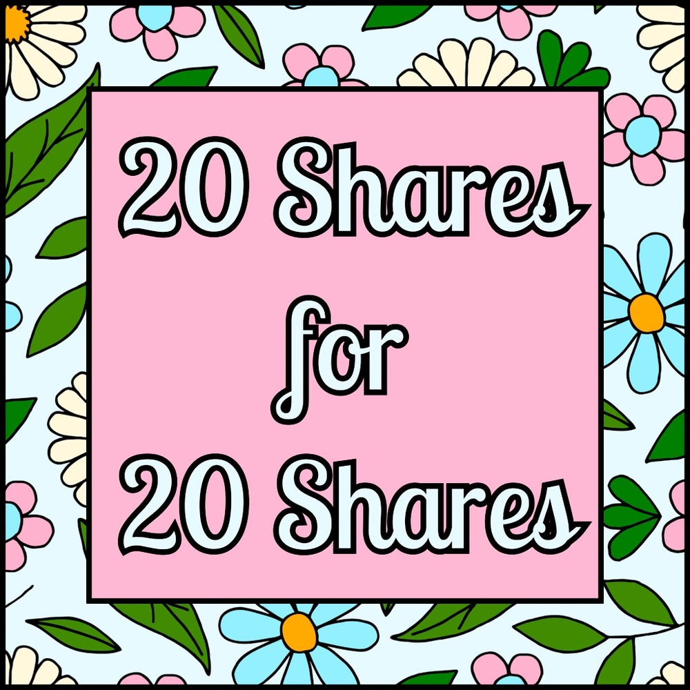 20 SHARES FOR 20 SHARES